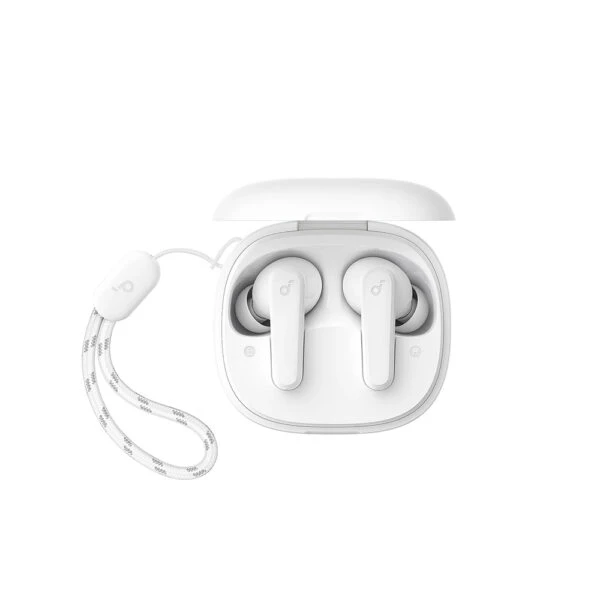 هدفون بلوتوثی انکر مدل SoundCore R50i A3949 بدون قابلیت نویز کنسلینگ، درگاه شارژ USB Type-C، دارای فناوری AI-Enhanced Calls برای کاهش نویز و بهبود مکالمات، مقاوم در برابر رطوبت و عرق - مستر کوالیتی باطری بزرگ