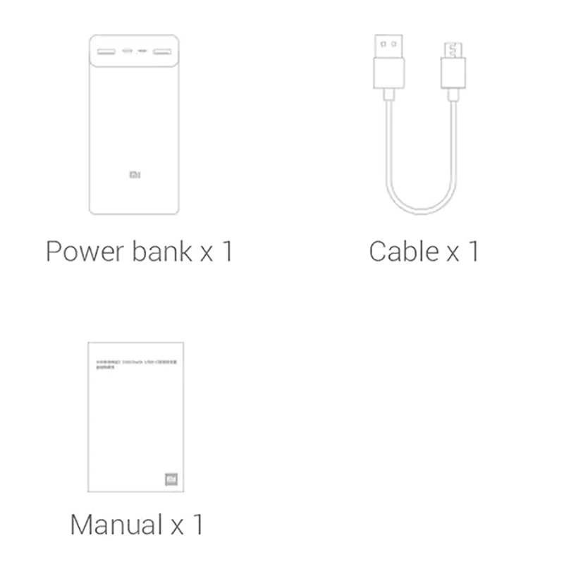 پاوربانک 18 وات شیائومی مدل Mi PB3018ZM ظرفیت 30000 میلی آمپر ساعت - ضمانت اورجینال