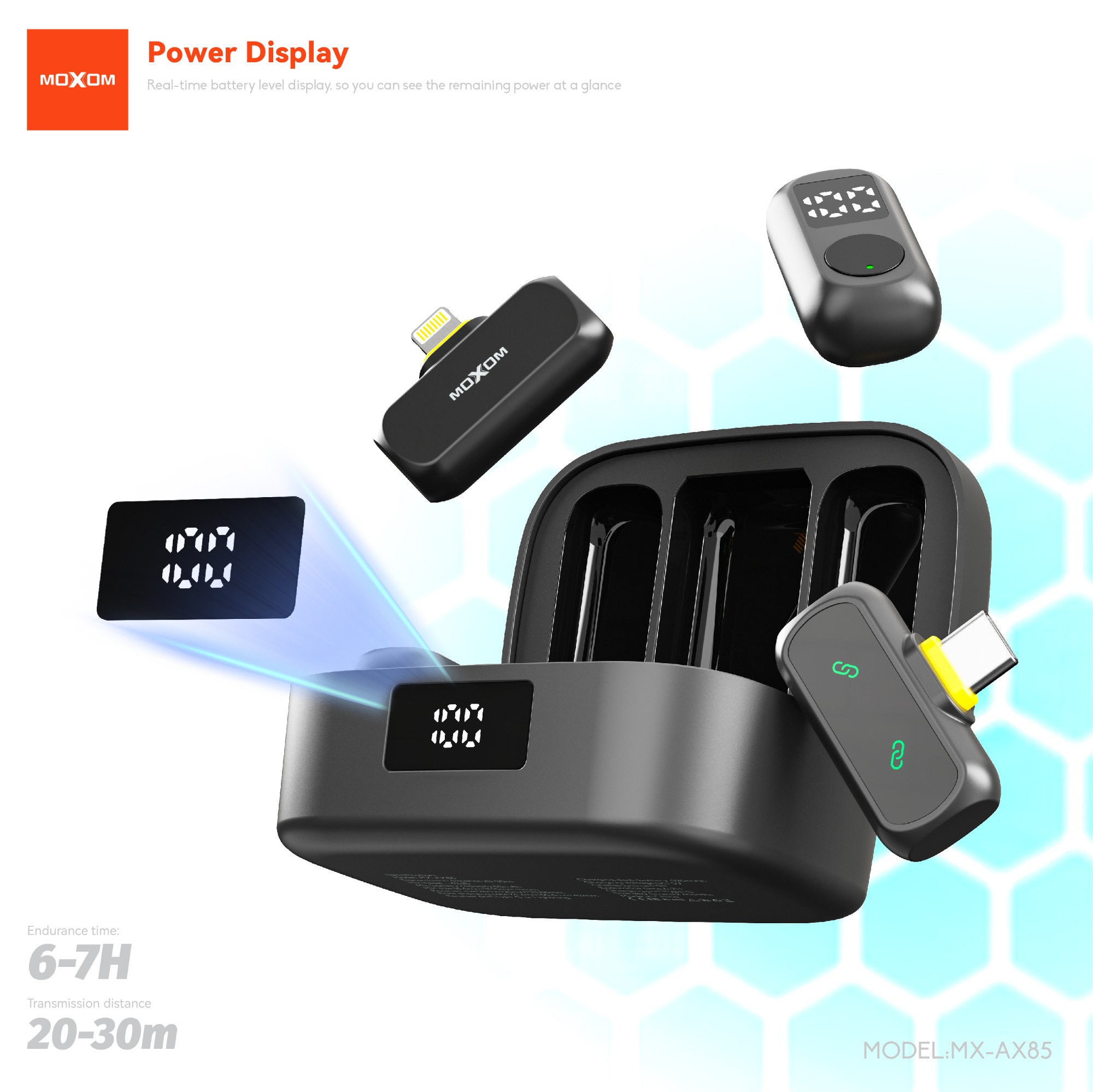میکروفون اورجینال موکسوم MX.AX85