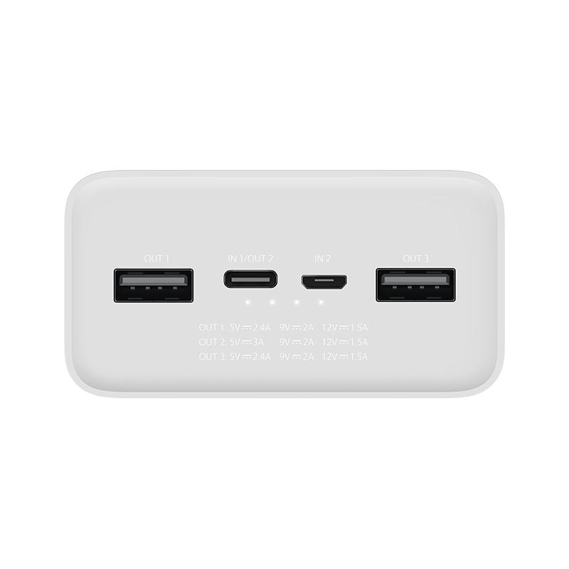 پاوربانک 18 وات شیائومی مدل Mi PB3018ZM ظرفیت 30000 میلی آمپر ساعت - ضمانت اورجینال
